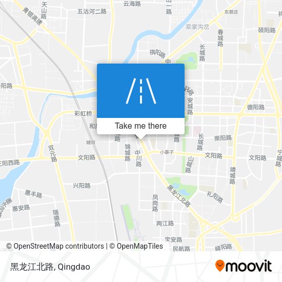 黑龙江北路 map