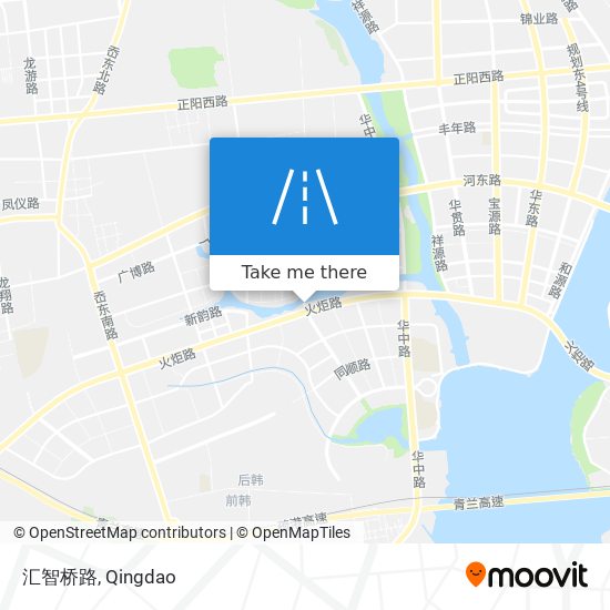 汇智桥路 map