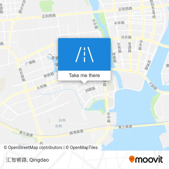 汇智桥路 map