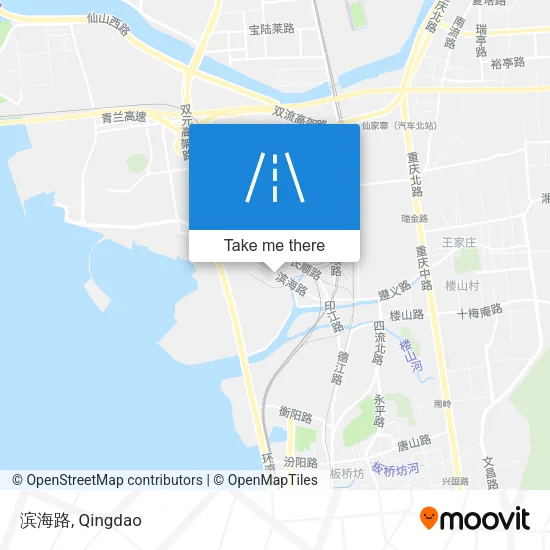 滨海路 map