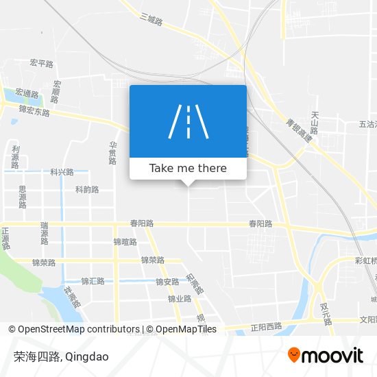 荣海四路 map