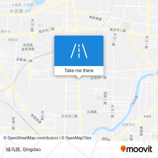 城马路 map