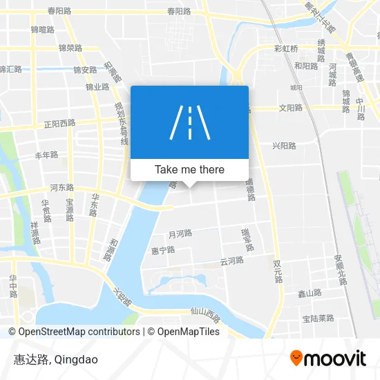 惠达路 map