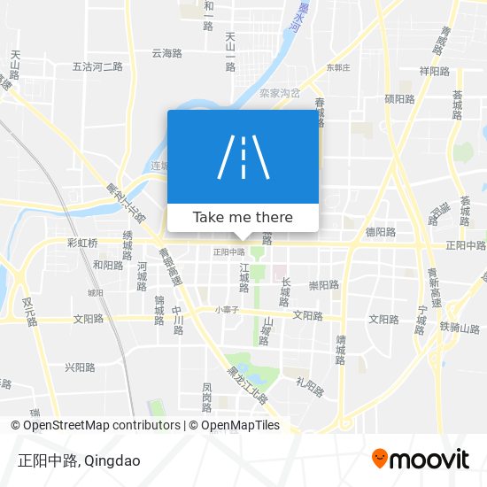 正阳中路 map