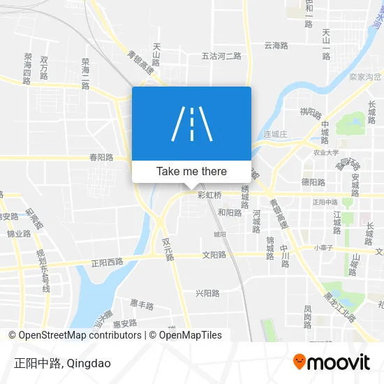 正阳中路 map