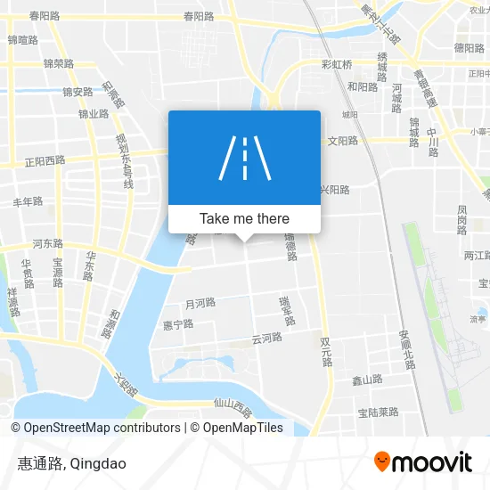 惠通路 map