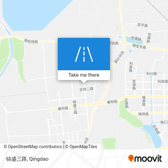 锦盛三路 map