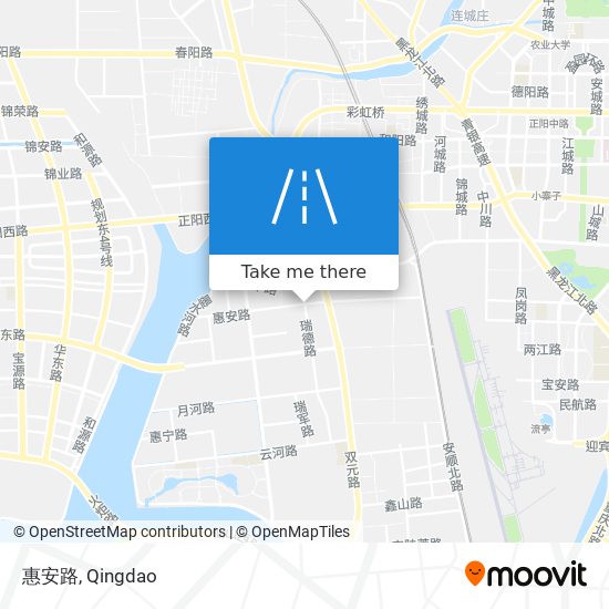 惠安路 map