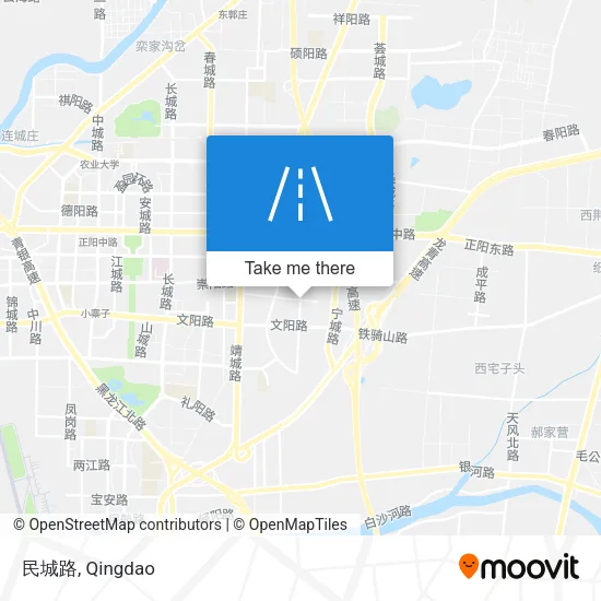 民城路 map