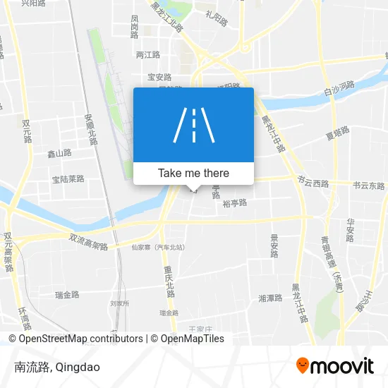 南流路 map