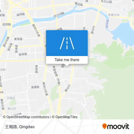 王顺路 map