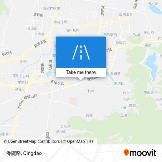 侨院路 map