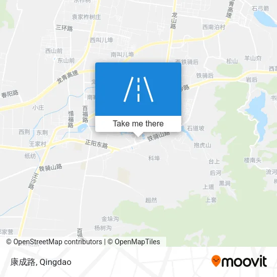 康成路 map