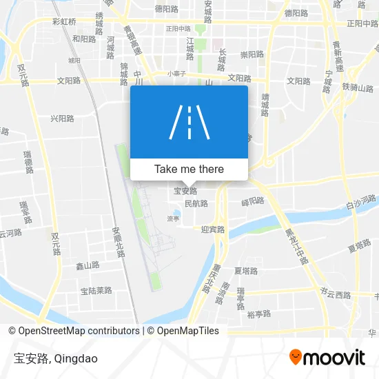 宝安路 map