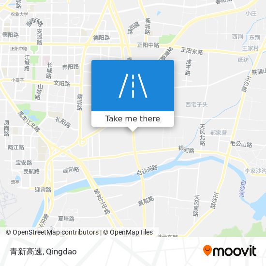 青新高速 map