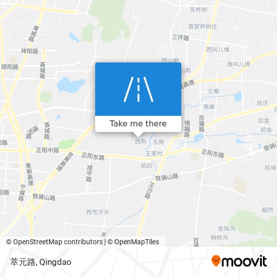 萃元路 map