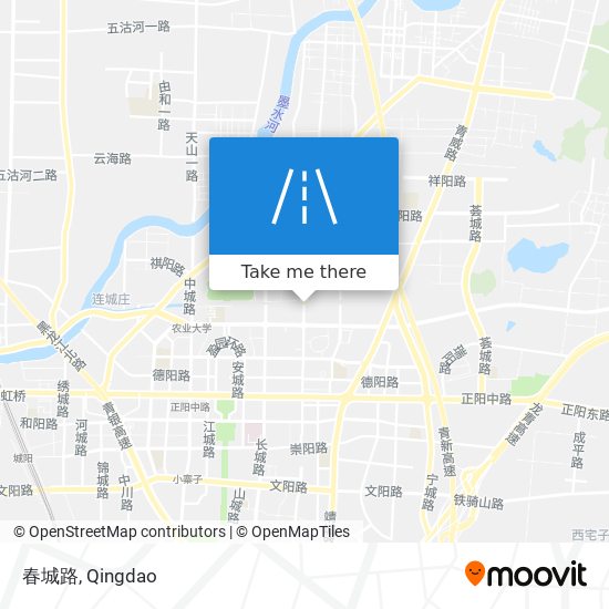 春城路 map