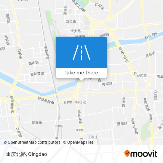 重庆北路 map
