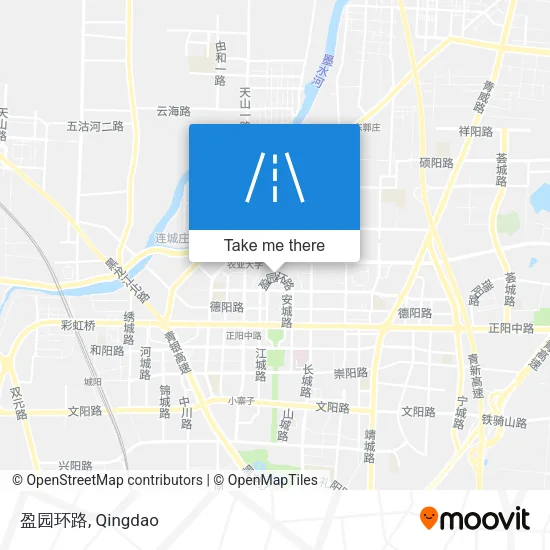 盈园环路 map