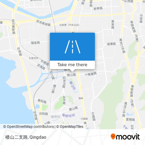 楼山二支路 map