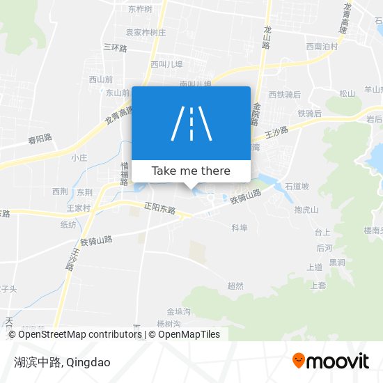 湖滨中路 map