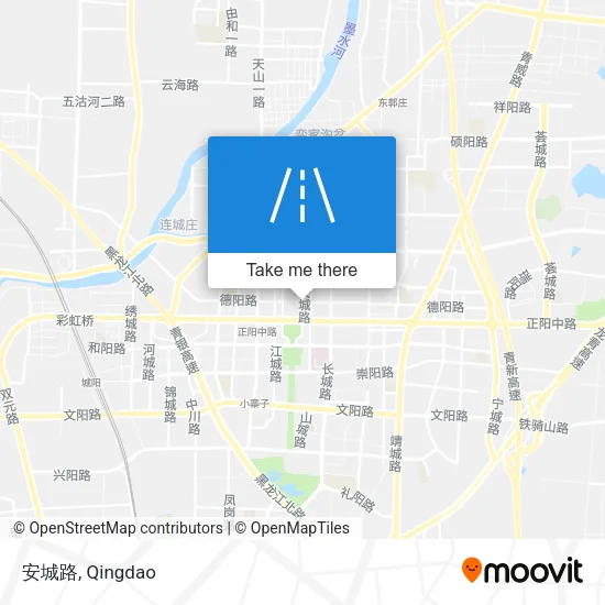 安城路 map