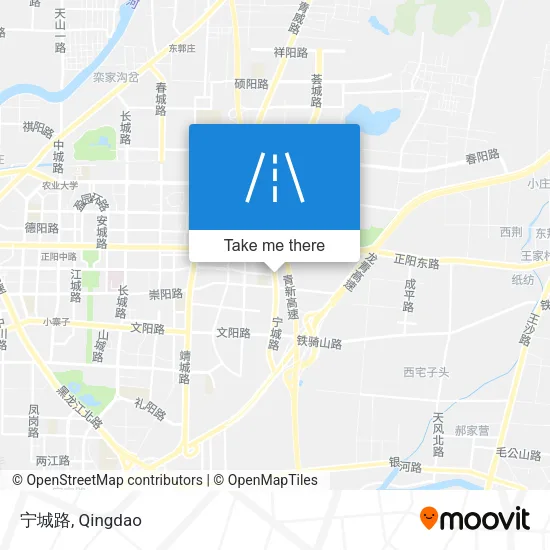宁城路 map