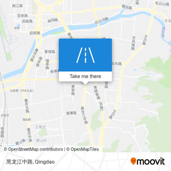 黑龙江中路 map