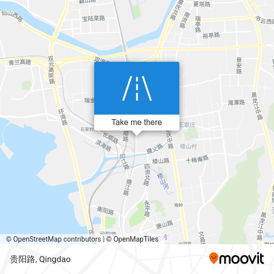 贵阳路 map