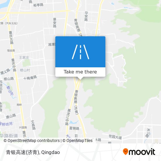 青银高速(济青) map