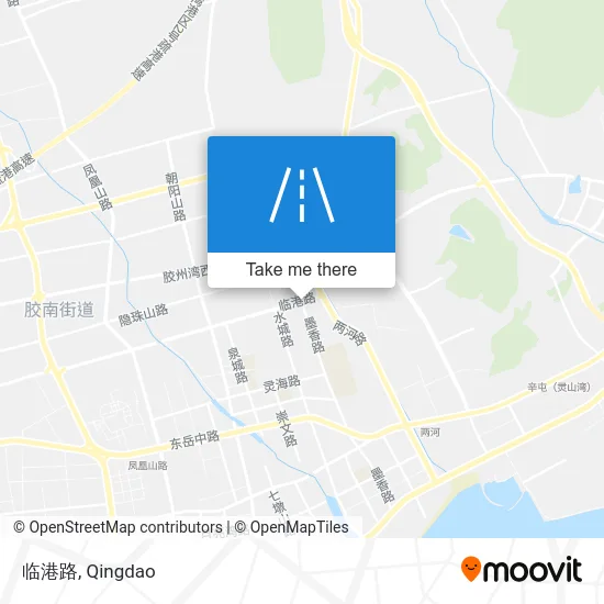 临港路 map