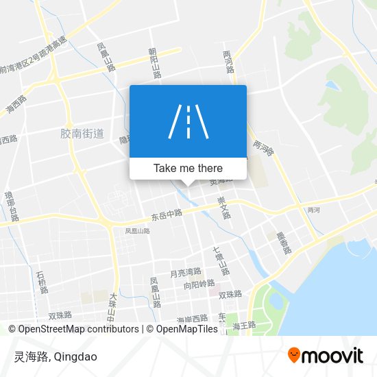 灵海路 map