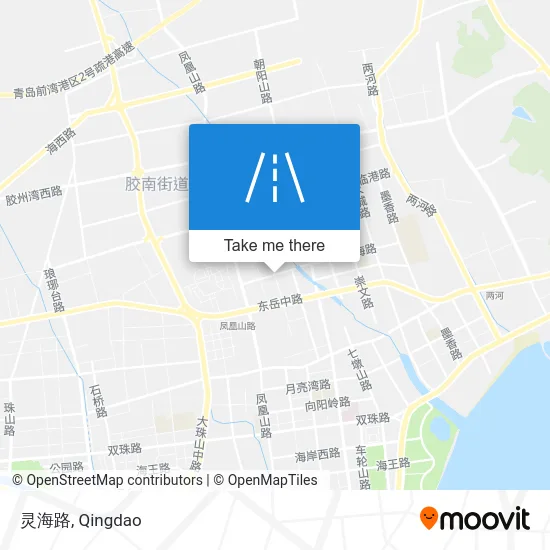 灵海路 map