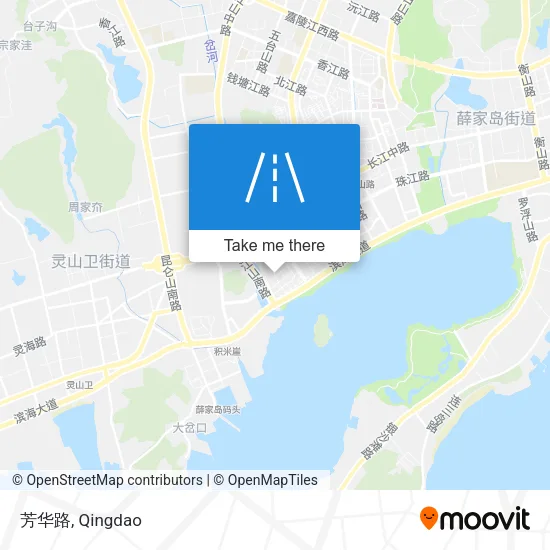 芳华路 map