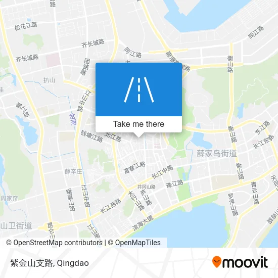 紫金山支路 map