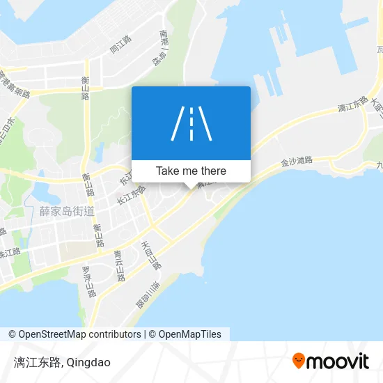 漓江东路 map