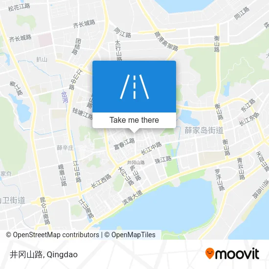 井冈山路 map