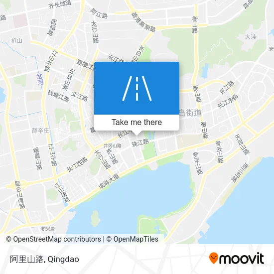 阿里山路 map