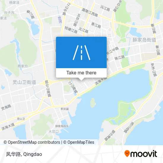 凤华路 map