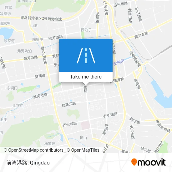 前湾港路 map
