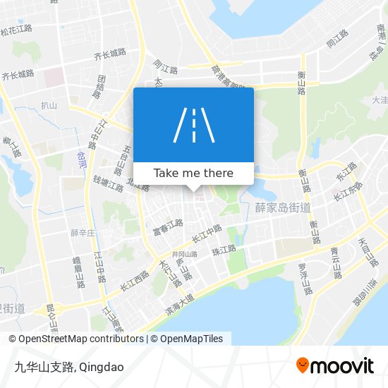 九华山支路 map