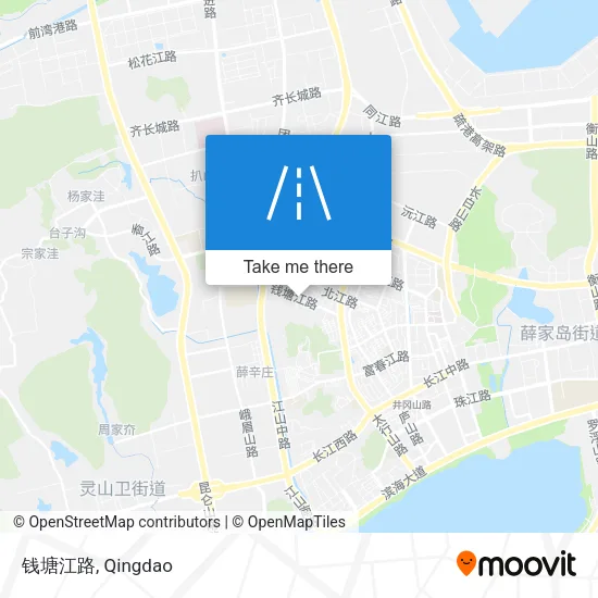 钱塘江路 map