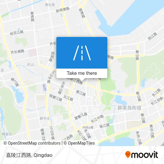 嘉陵江西路 map