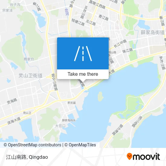 江山南路 map