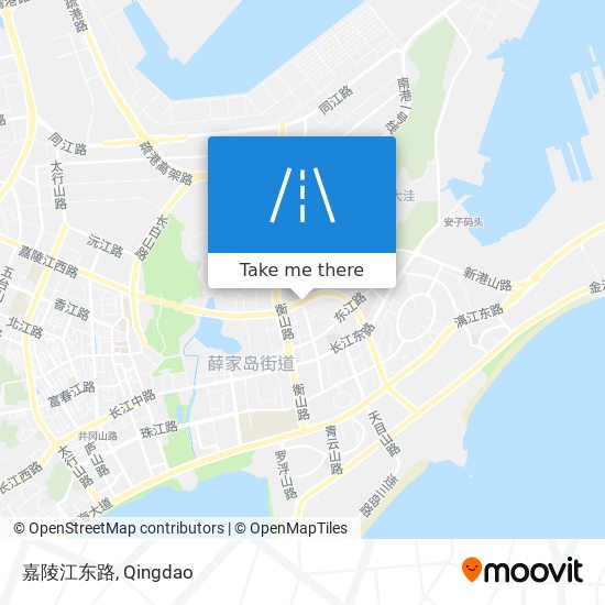嘉陵江东路 map