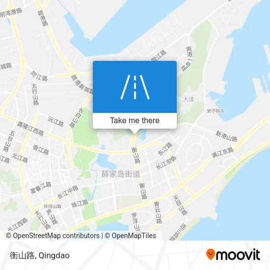衡山路 map