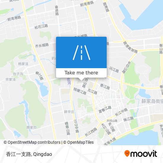 香江一支路 map