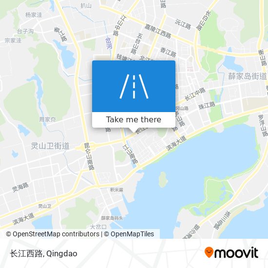 长江西路 map