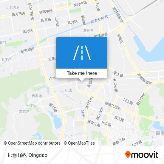 玉地山路 map