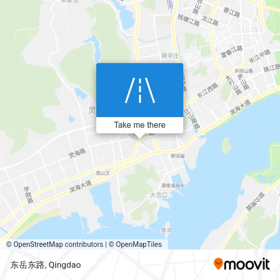 东岳东路 map